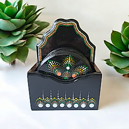 Özel Kutusunda Bardak Altlıkları (6 adet)